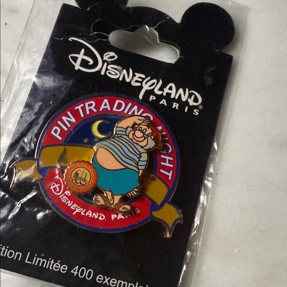 Disneyland Paris Limited Edition Mr. Sleep Pin from Peter Pan